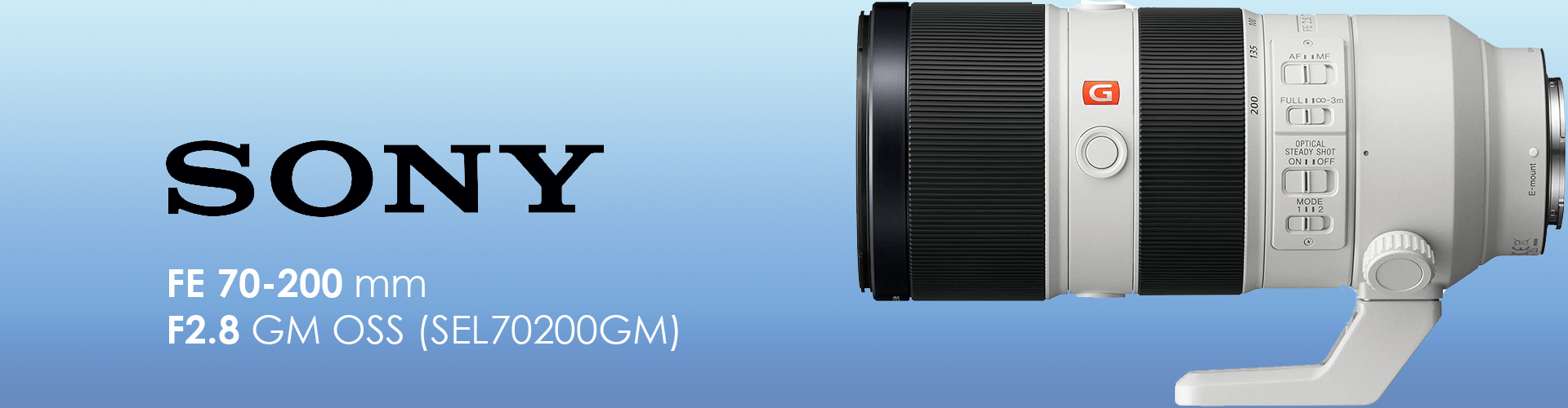 Sony FE 70-200 mm F2.8 GM OSS (SEL70200GM)