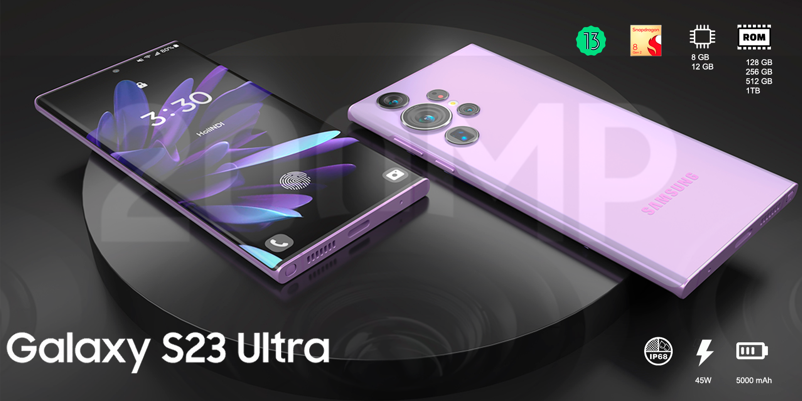 Samsung Galaxy s23 ultra especificaciones