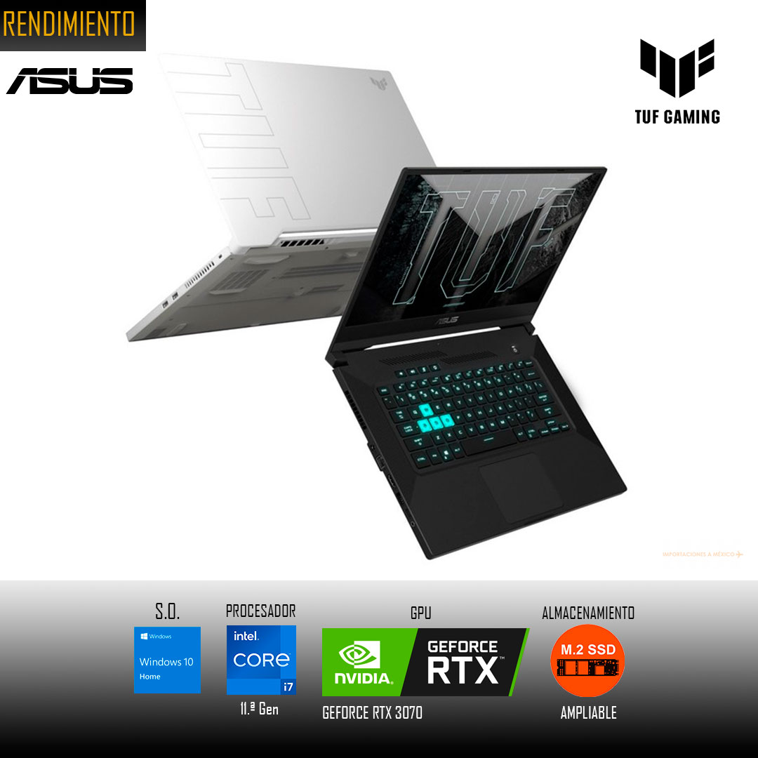 ASUS TUF DASH F15 Rendimiento