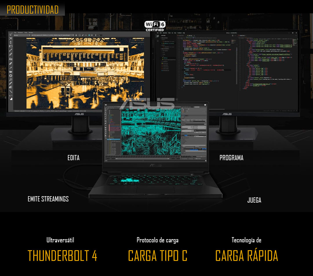 rendimiento tuf dash f15