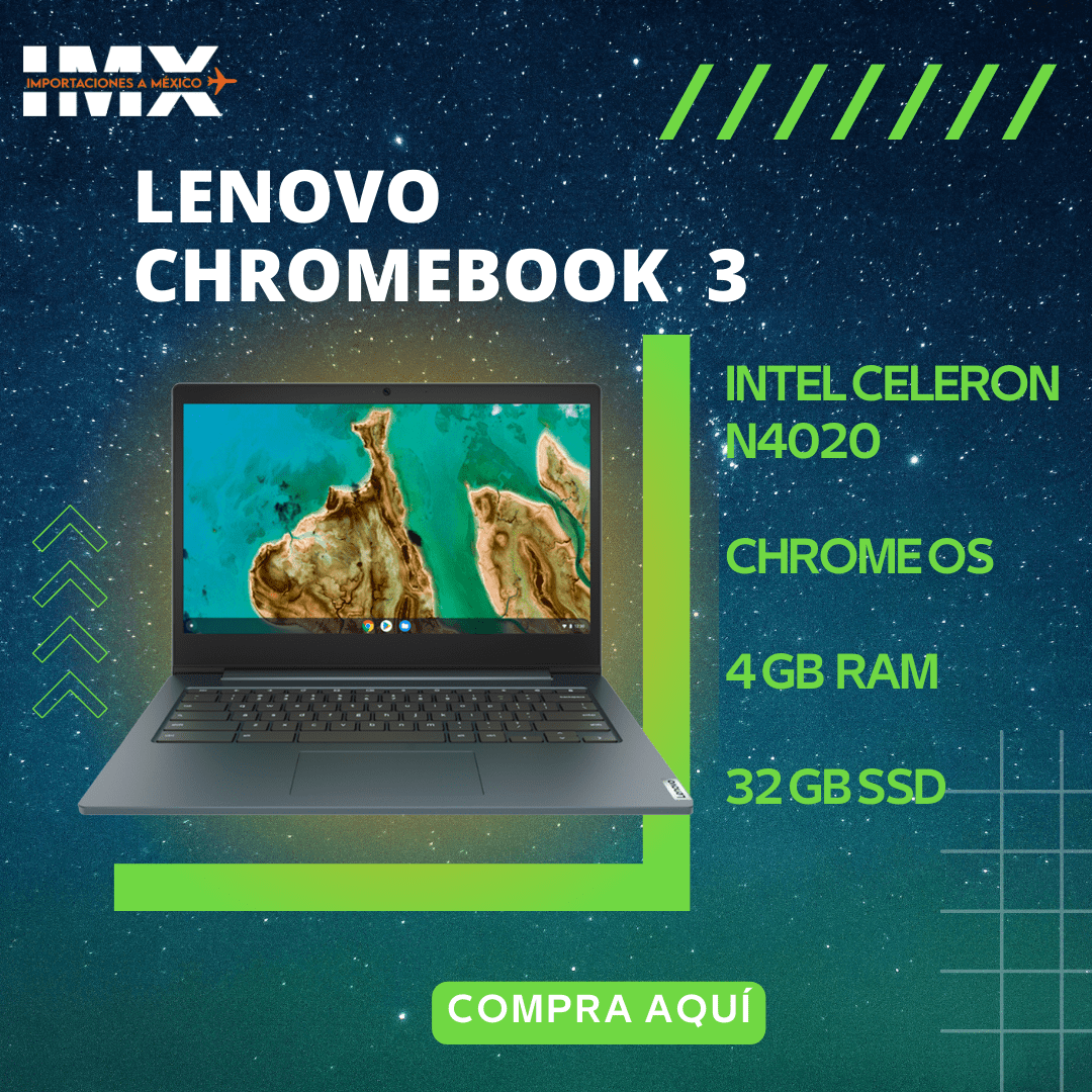 Lenovo chromebook ideapad 3 14 compra aquí mexico