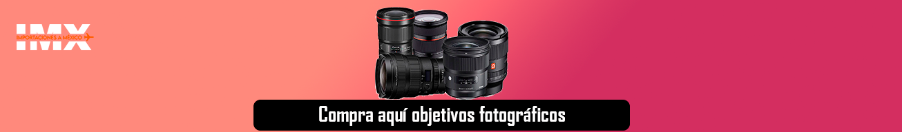 Compra aquí lentes u objetivos fotográficos