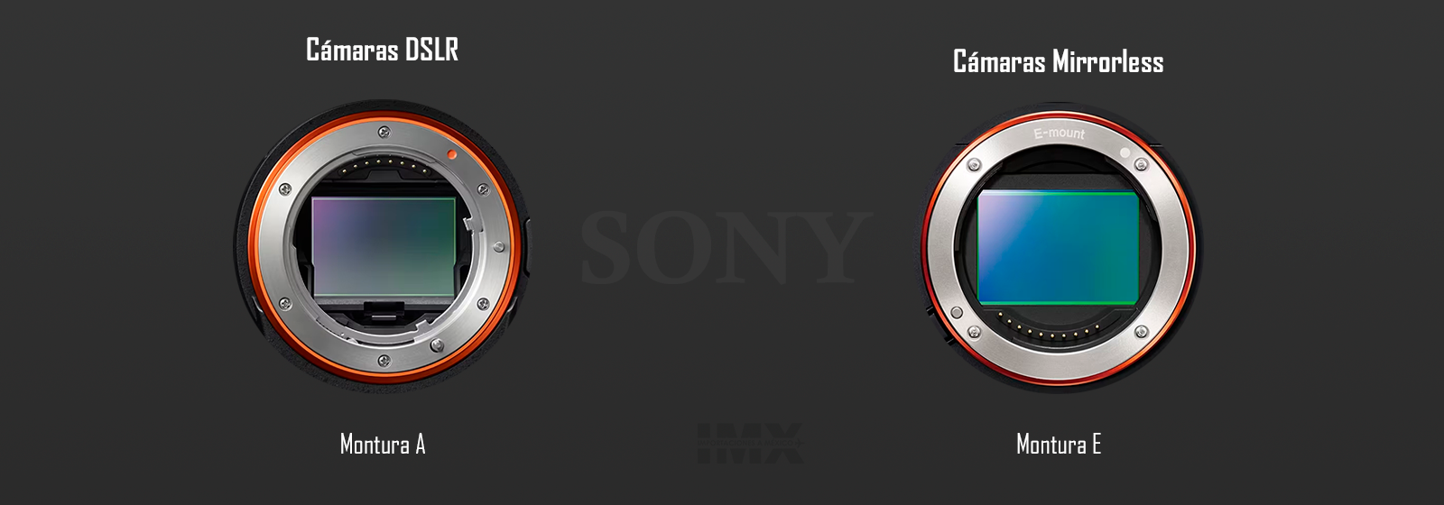 Montura sony dslr y mirrorless