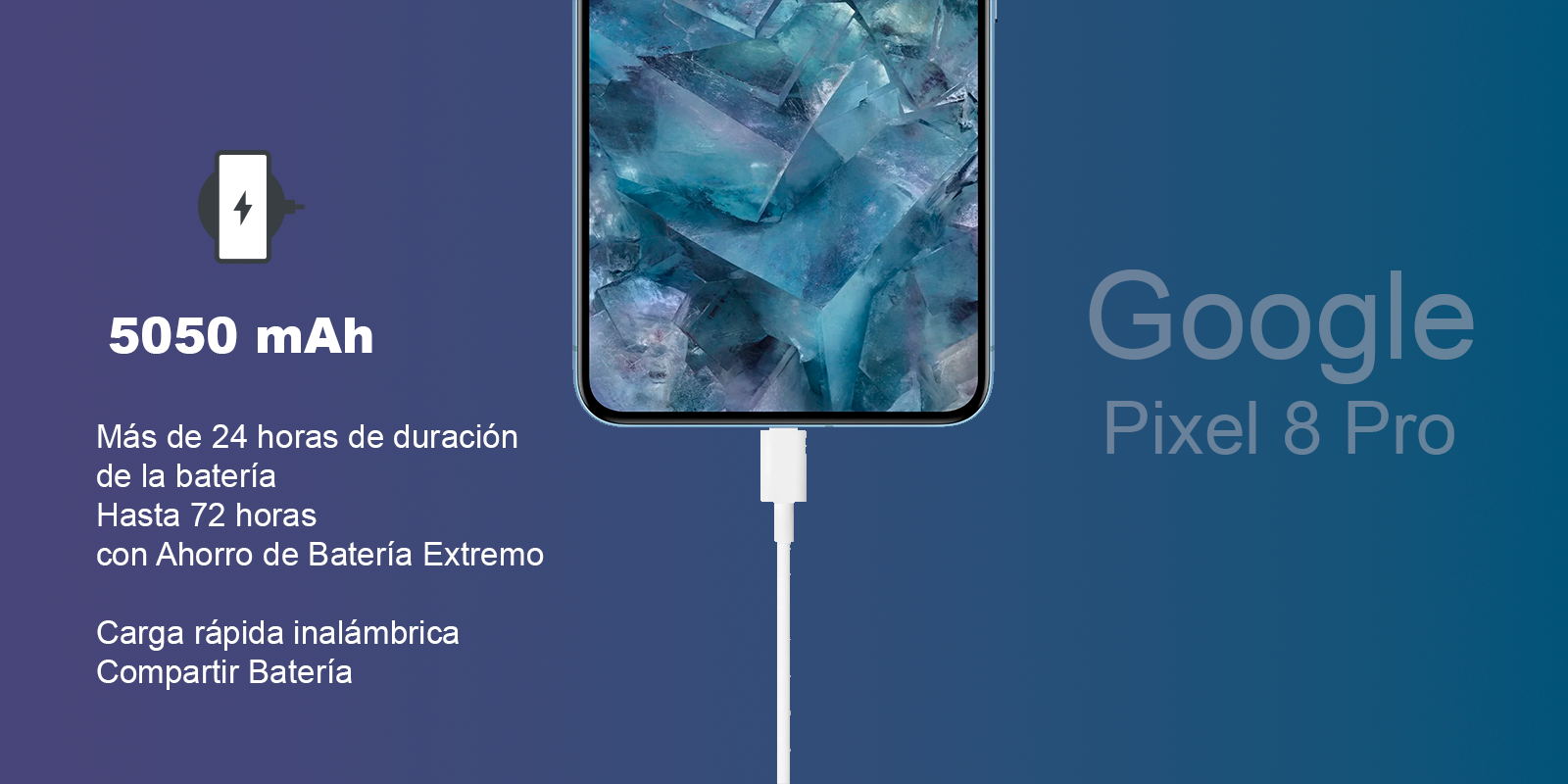 Google Pixel 8 Pro batería