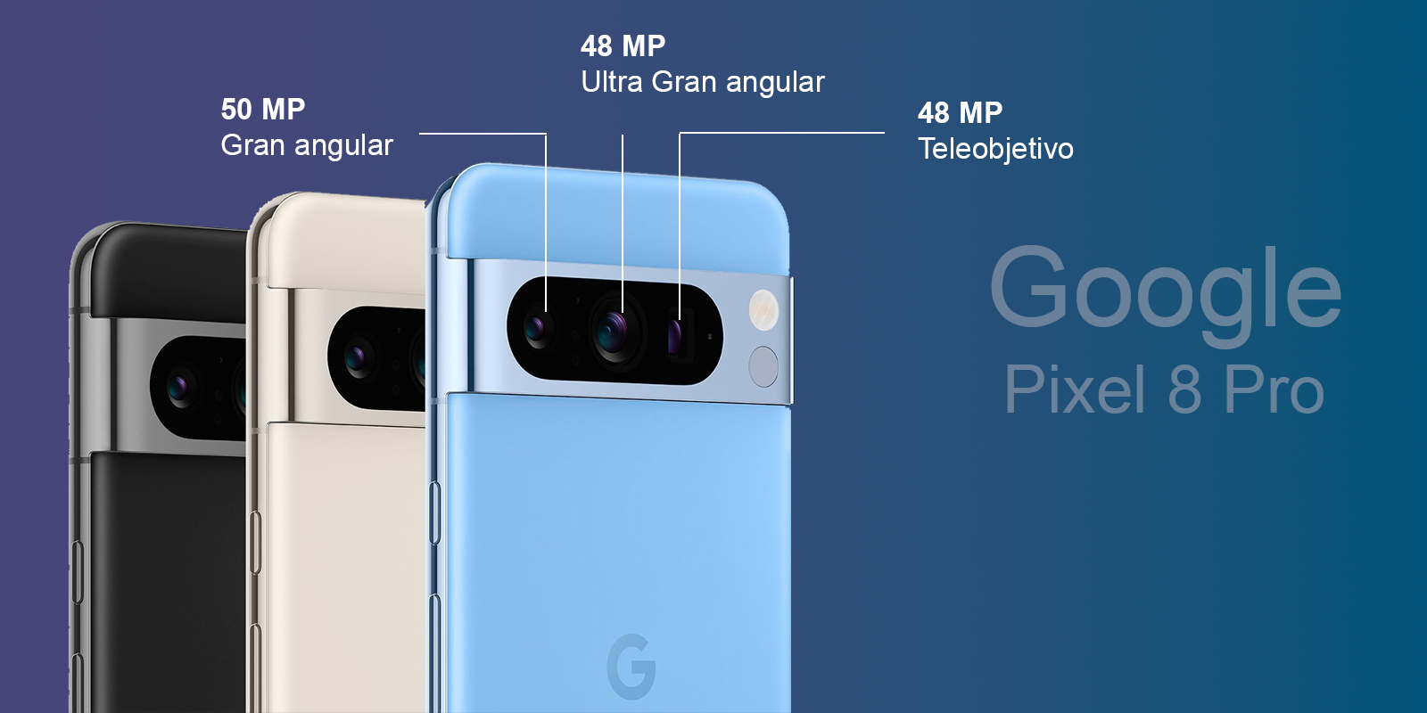 Google Pixel 8 y Pixel 8 Pro: precio en México, características,  especificaciones y ficha técnica