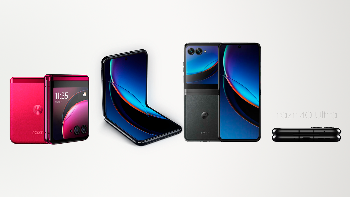 Moto Razr 40 ultra diseño