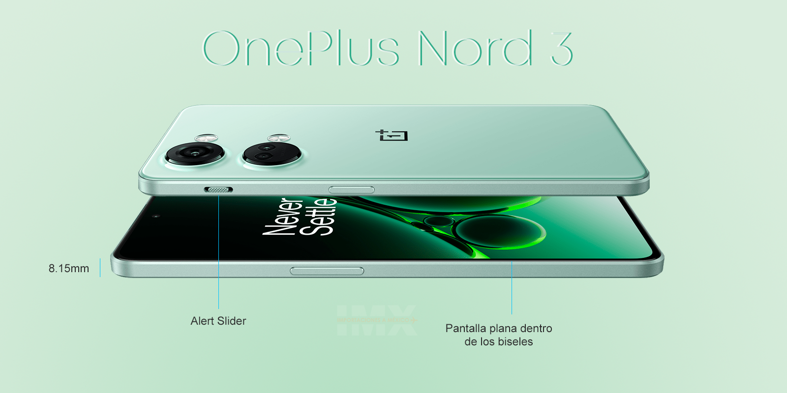 OnePlus Nord 3 diseño