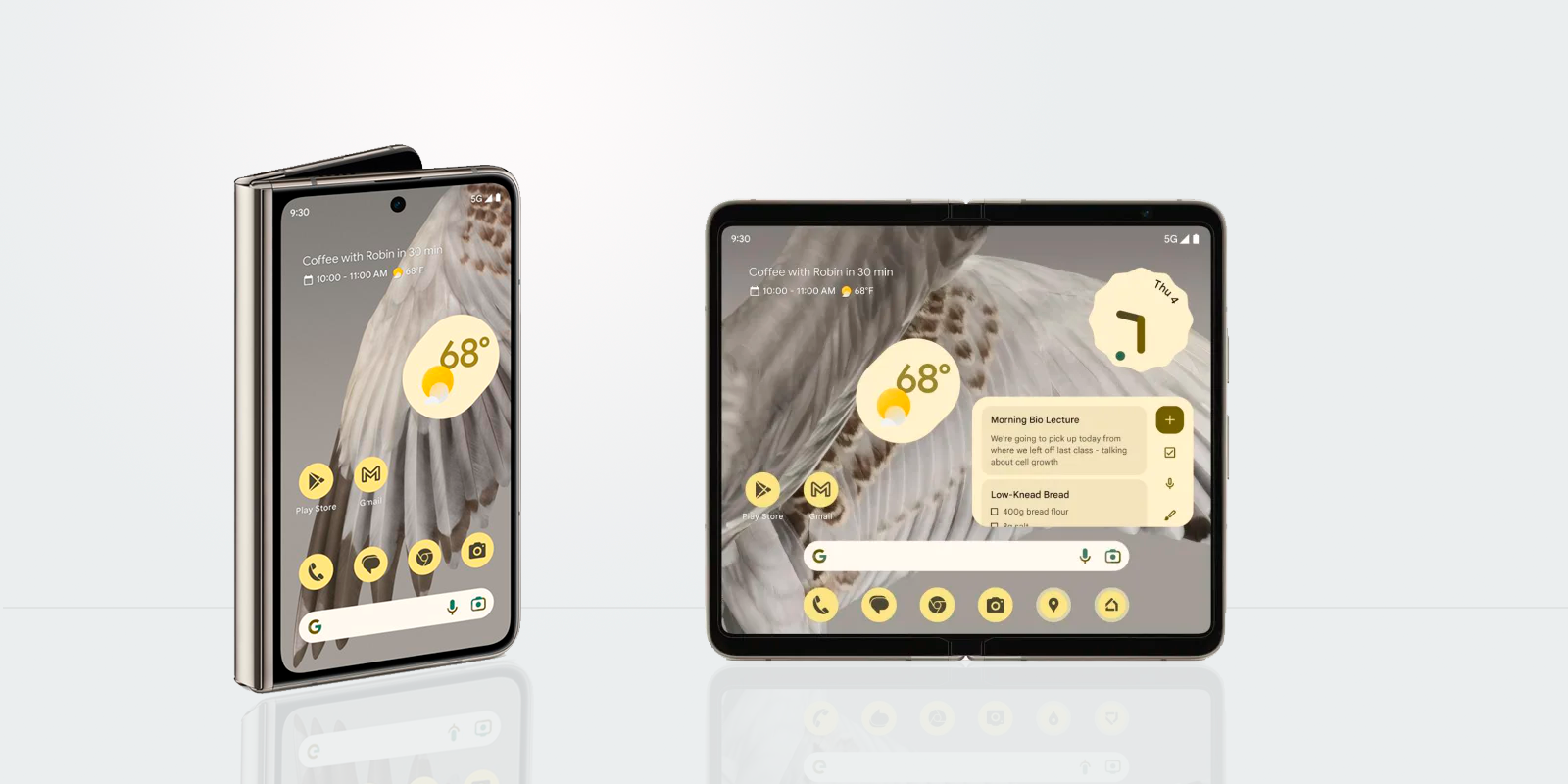 Google pixel fold pantallas
