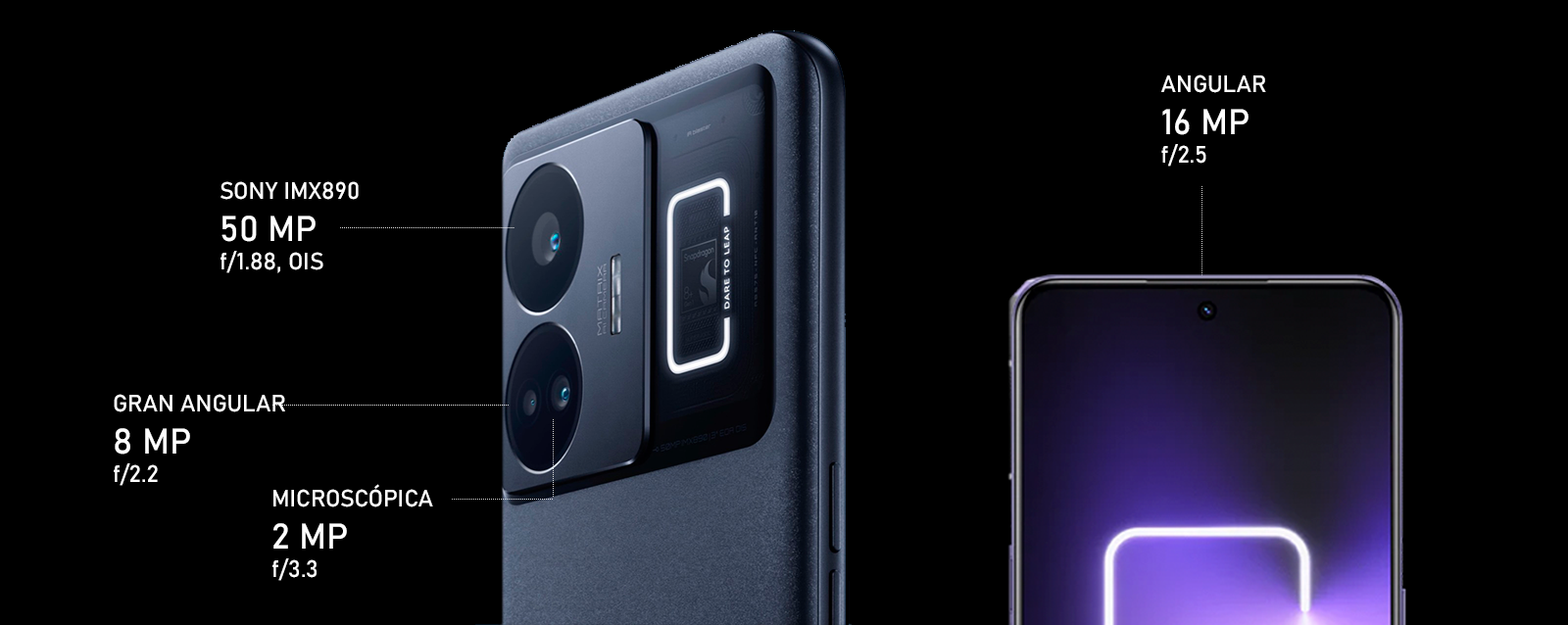 realme gt3 cámara