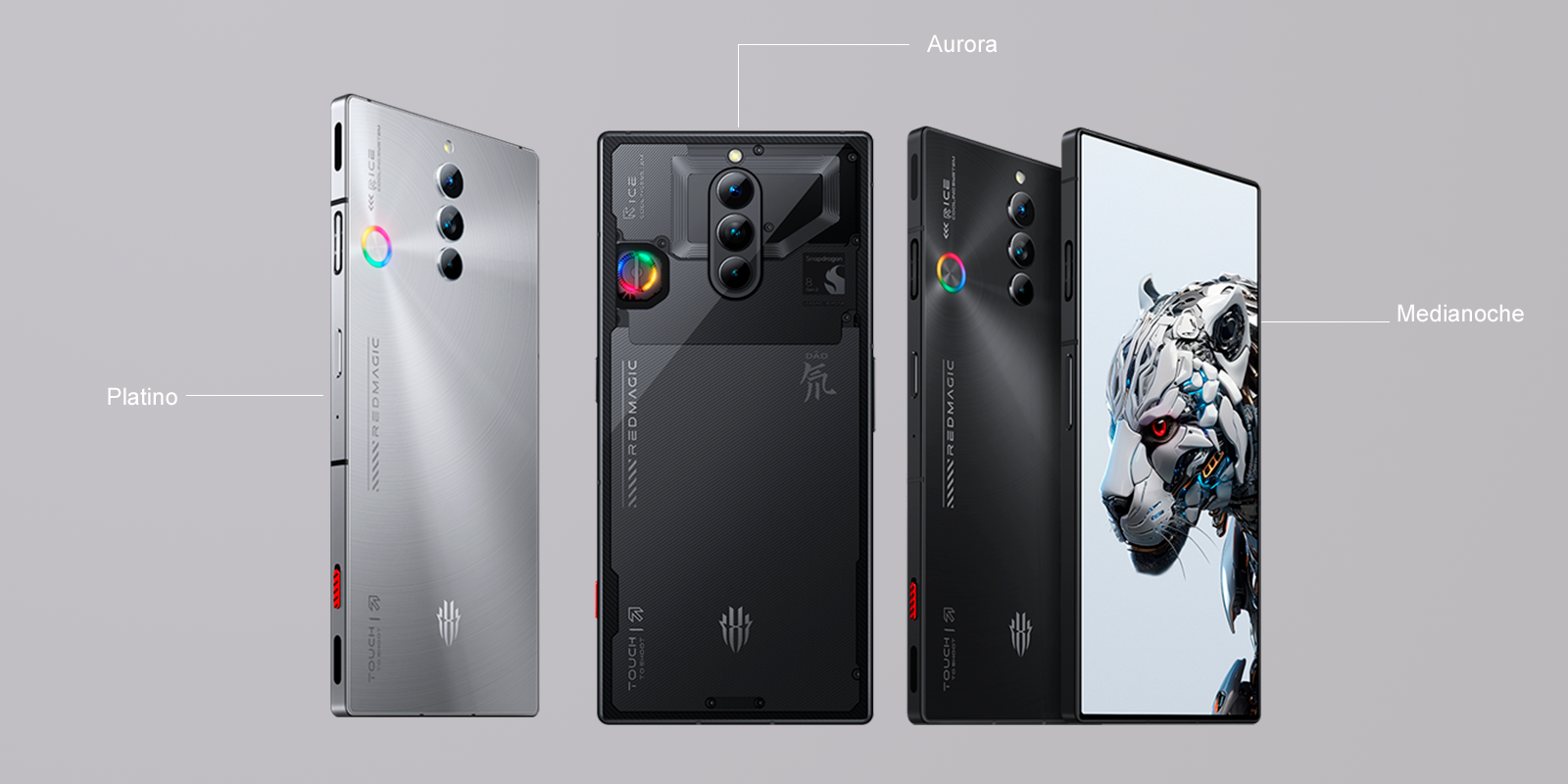 Redmagic 8s pro plus diseño
