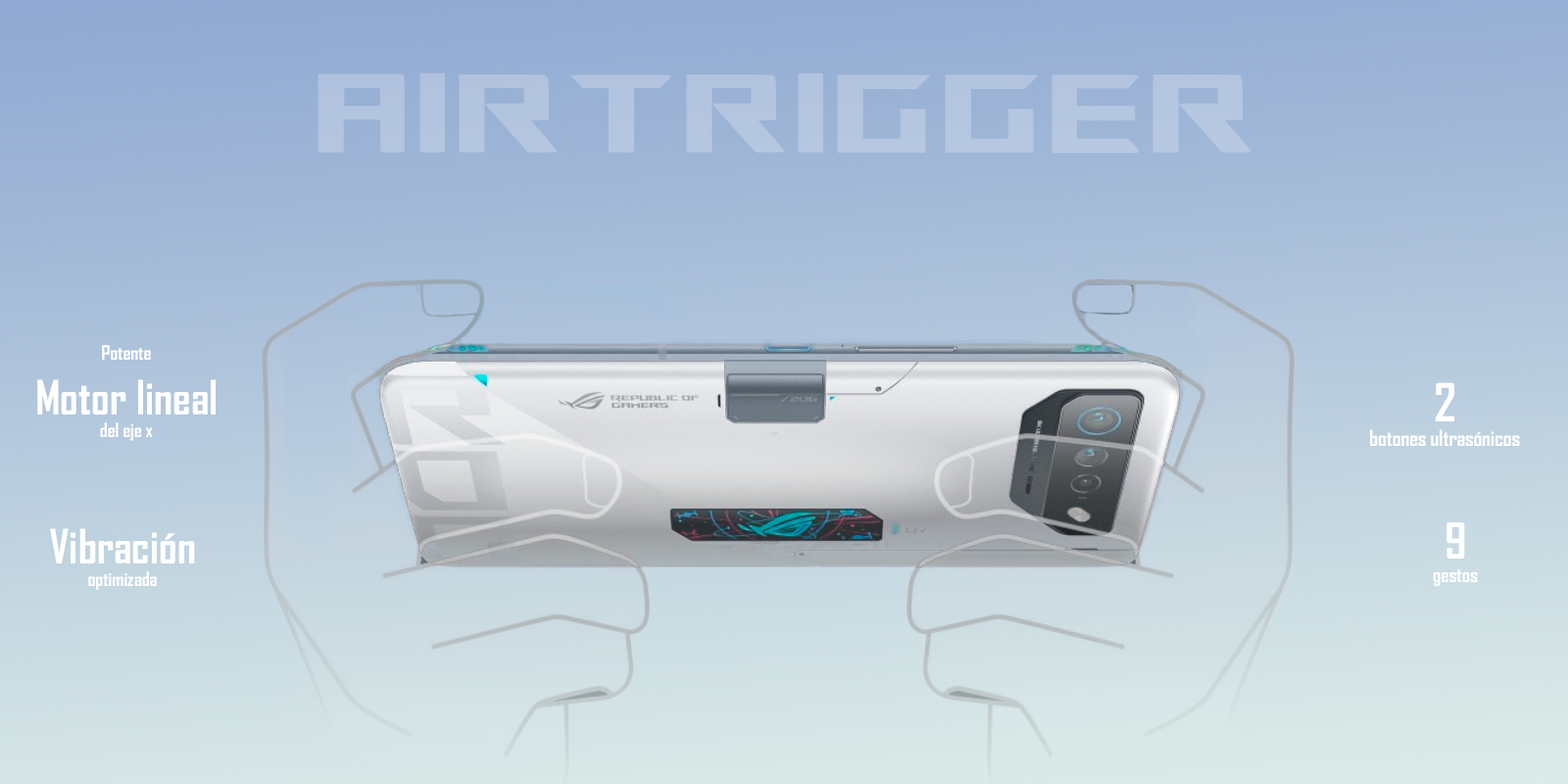 rog phone 7 airtrigger