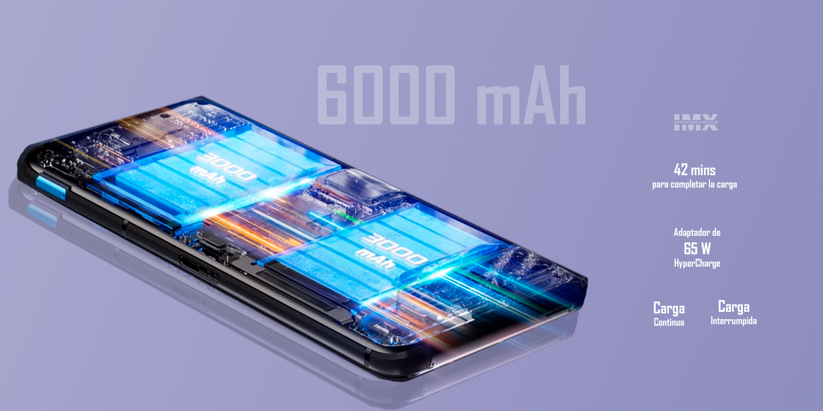 Rog phone 7 batería de 6000 mAh
