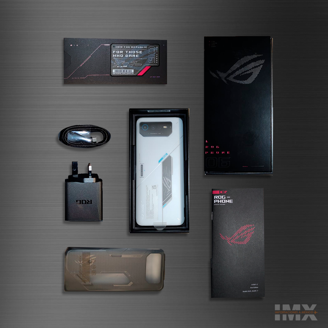 Asus Rog phone 6 qué contiene la caja