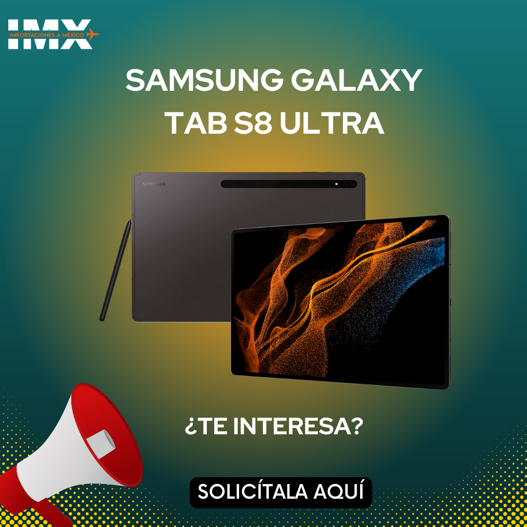 SAMSUNG GALAXY TAB S8 ULTRA COMPRA AQUÍ