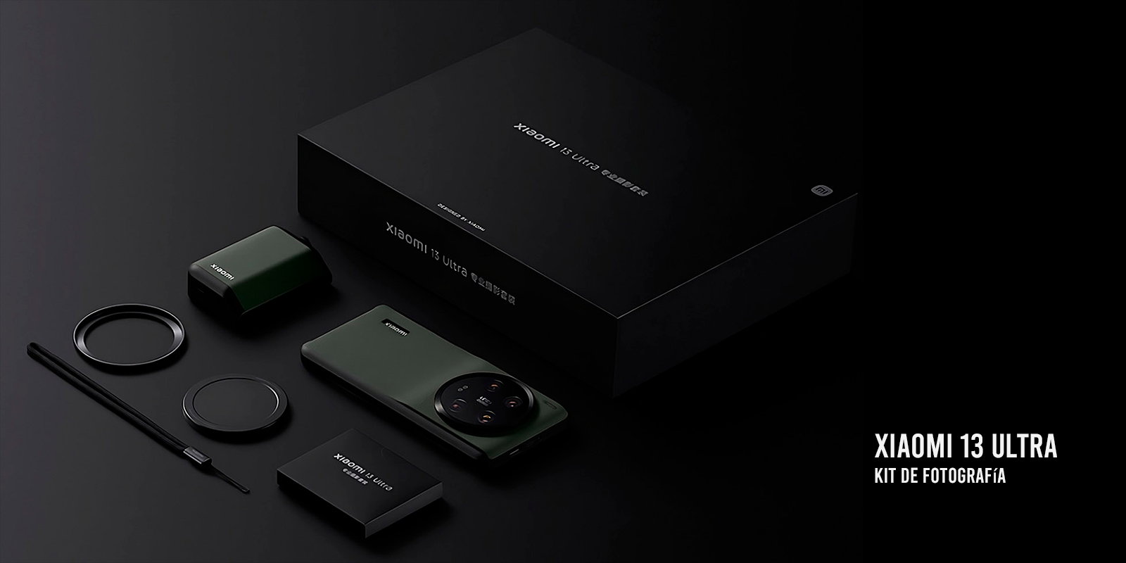 Xiaomi 13 ultra kit de fotografía