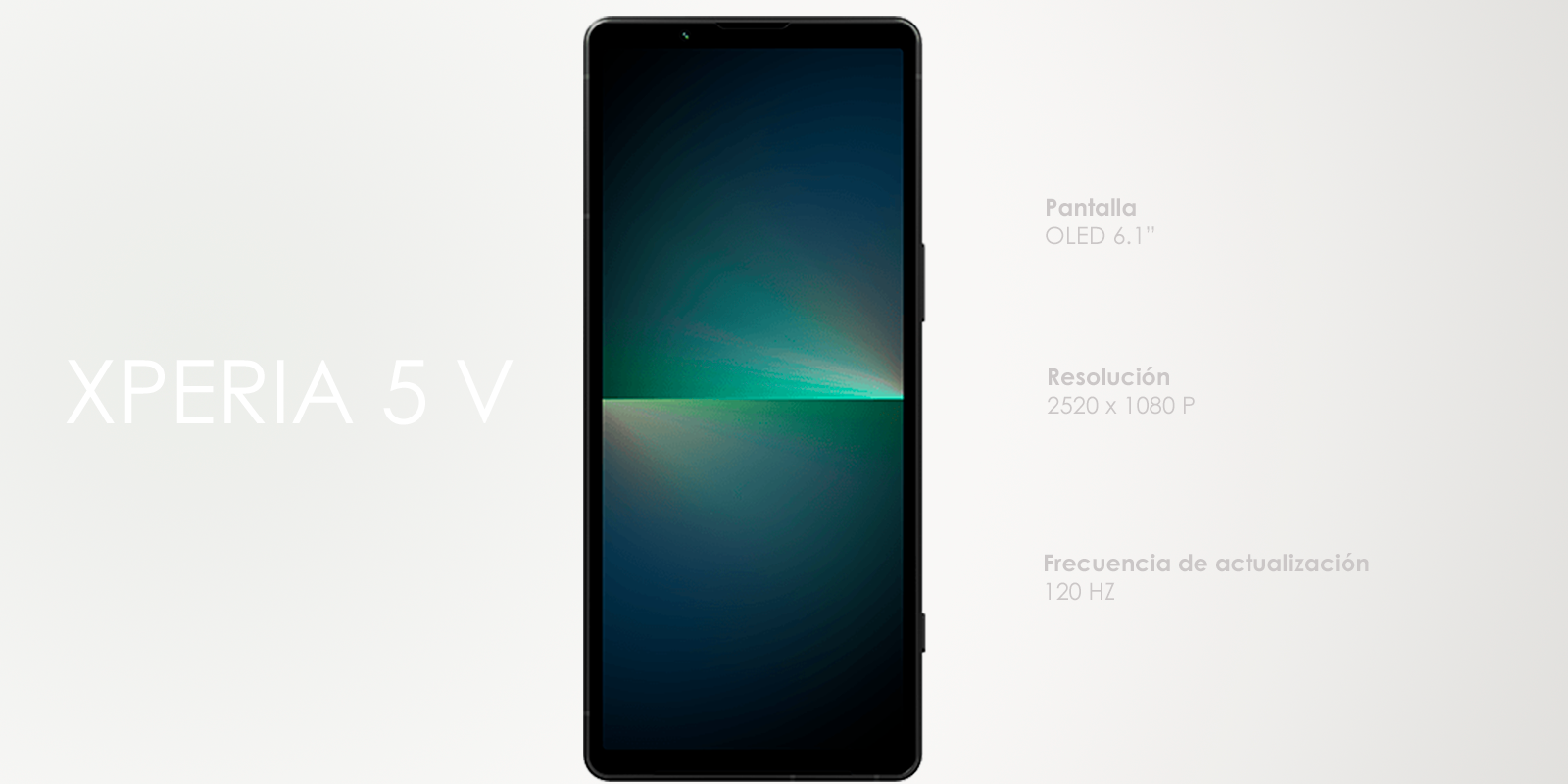 Xperia 5 V pantalla