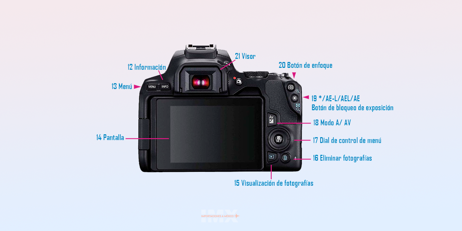 partes de la camara profesional - Buscar con Google  Cámara profesional,  Fotografia reflex, Camara reflex