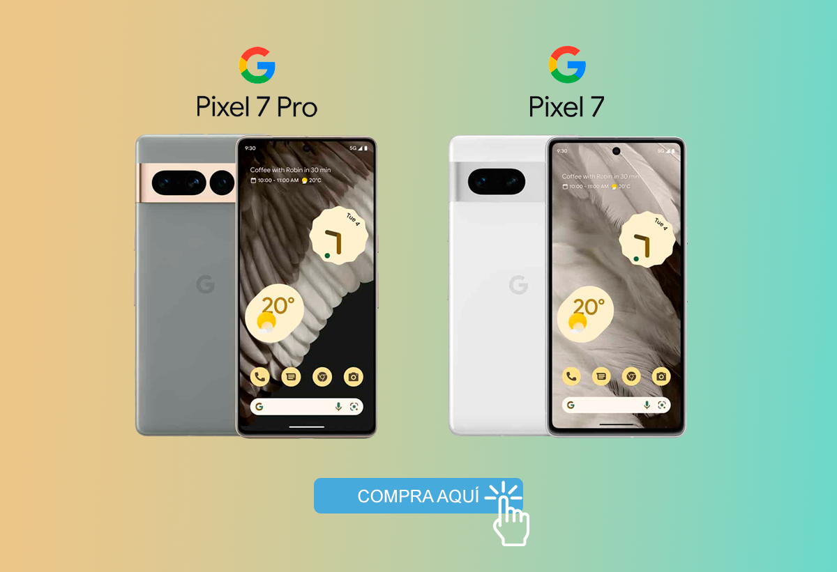 comprar google pixel 7 y 7 pro