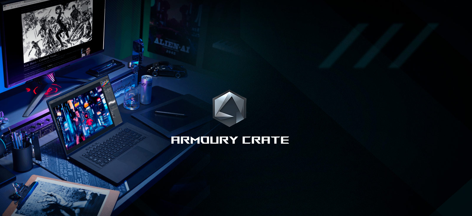 asus rog m16 software