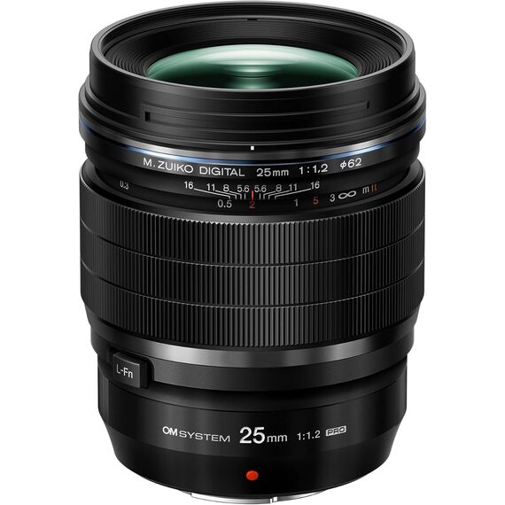 OM System M.Zuiko ED 25mm F/1.2 PRO Lente