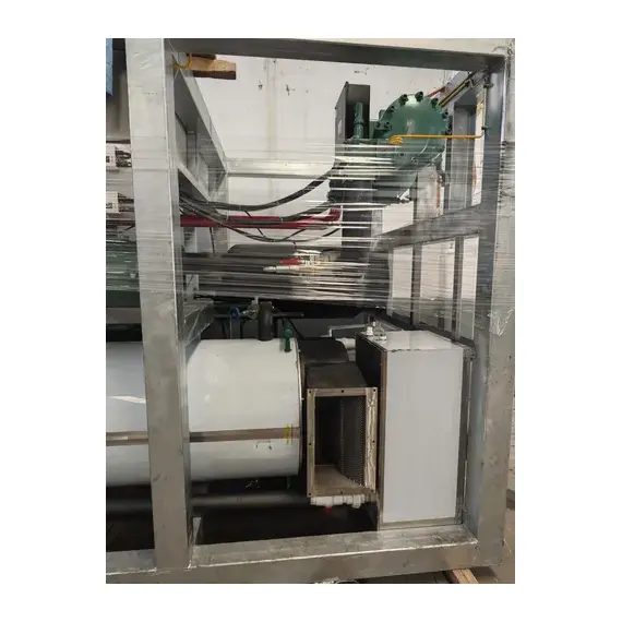 Máquina Fabricadora De Hielo En Tubos 20 Toneladas Diarias