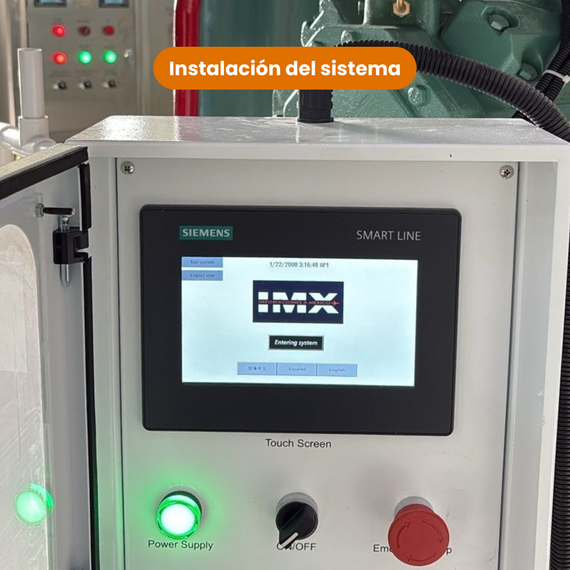 Máquina Fabricadora De 1 Tonelada De Hielo En Cubos