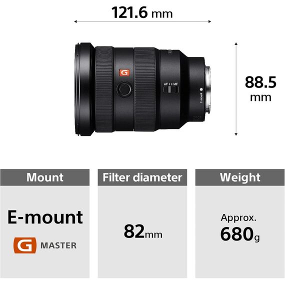 Sony FE 16-35mm f/2.8 GM Lens (SEL1635GM) Sony FE 16-35mm f/2.8 GM Lens (SEL1635GM)