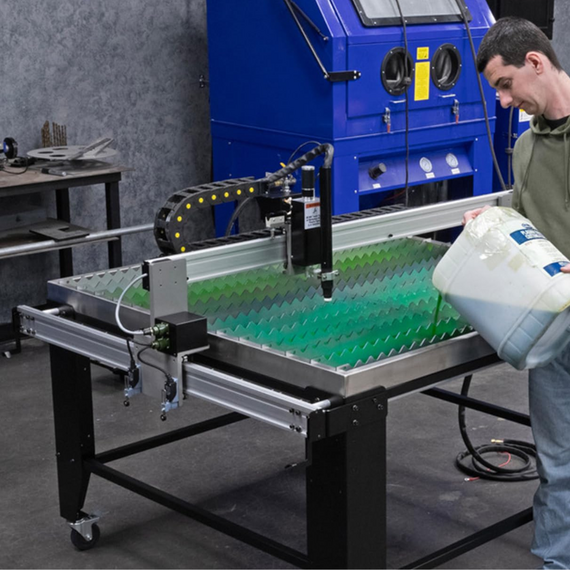 Mesa de Plasma CNC 1,2 x 1,2 m (Cortadora y soplete incluido)