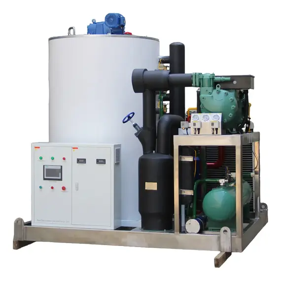 Máquina Fabricadora De 15 Toneladas de Hielo En Escamas Máquina Fabricadora De 15 Toneladas de Hielo En Escamas