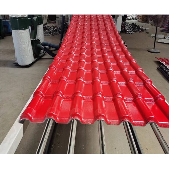 Máquina Extrusora de Tejas Plásticas (Extrusión con PVC Reciclado)