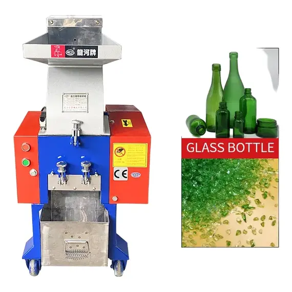 Trituradora de Plástico y Vidrio Longhe Uso Doméstico/Comercial Ligero Trituradora de Plástico y Vidrio Longhe Uso Doméstico/Comercial Ligero