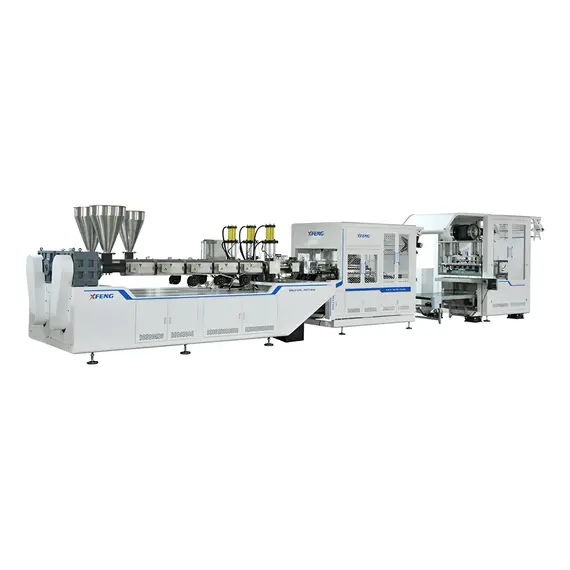 Máquina Termoformadora Automática XFeng Alta Productividad Máquina Termoformadora Automática XFeng Alta Productividad