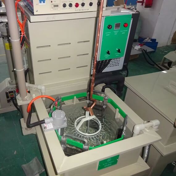 Máquina de Galvanoplastia Manual con Estante Rotativo