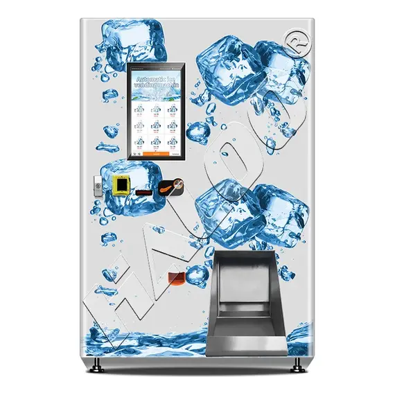 Máquina Expendedora de Hielo Autoservicio
