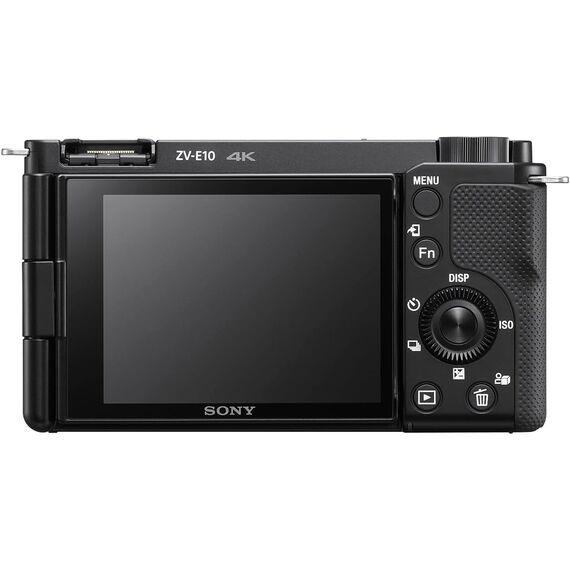 Cámara Sony ZV-E10 con lente 16-50mm (ILCZV-E10L)