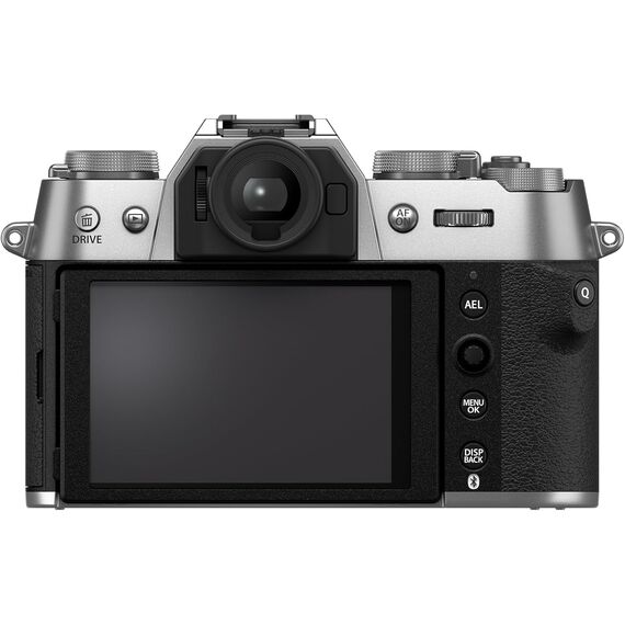 Fujifilm X-T50 Mirrorless con lente XC 15-45mm F/3.5-5.6 (Plata)