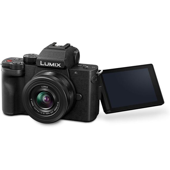 Cámara Panasonic Lumix G100 con Lente Lumix G Vario 12-32mm