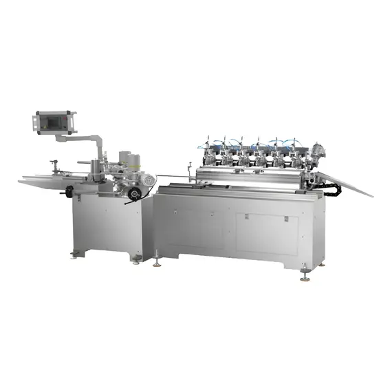 Máquina fabricadora de Popotes de Papel de 8 cuchillas