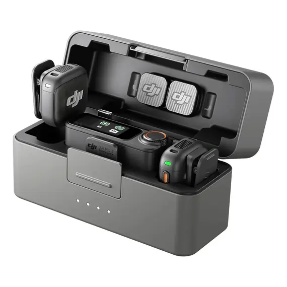Micrófono Inalámbrico DJI Mic 3 con 2 Transmisores + 1 Receptor