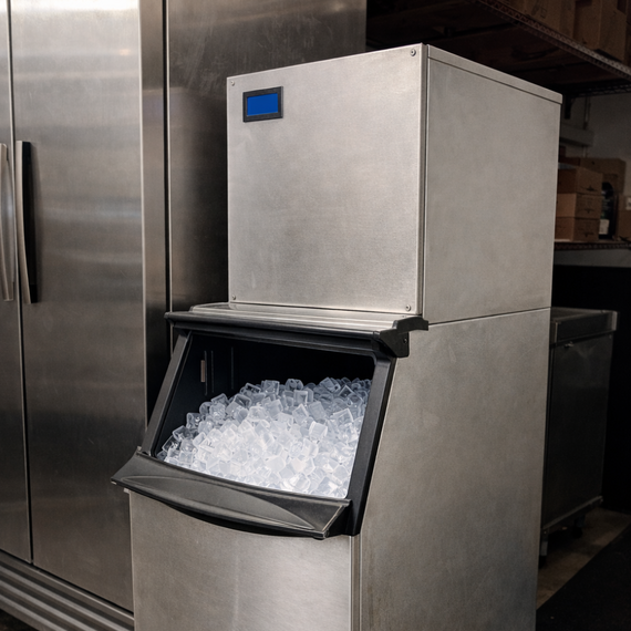 Máquina Fabricadora De 500 kg de Hielo En Cubitos