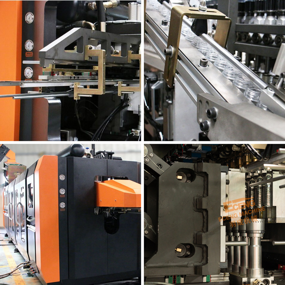 Sopladora Automática PET de 4 Cavidades