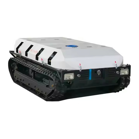 Robot Pulverizador sobre Orugas
