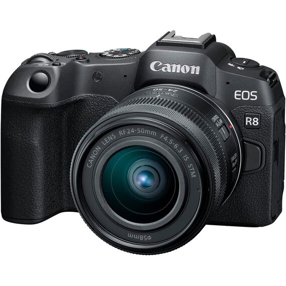 Canon EOS R8 with RF 24-50