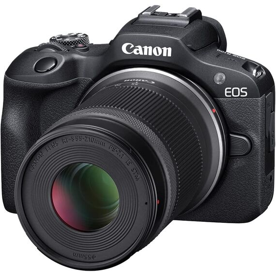 Canon EOS R100 con 18-45mm y 55-210mm
