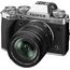 Fujifilm X-T5 Kit con Lente XF 18-55mm Plata diagonal