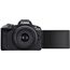 Cámara Canon EOS R50 Negra con Lente RF 18-45mm + RF 55-210mm